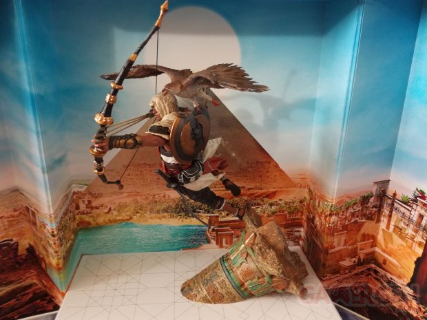 Assassin Creed Origins collector Dawn of the Creed unboxing déballage 61 31 10 2017