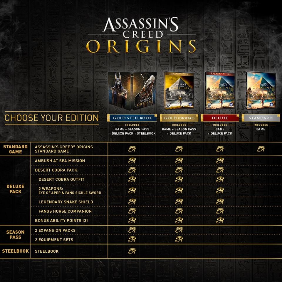 Assassin-Creed-Origins-récap-éditions