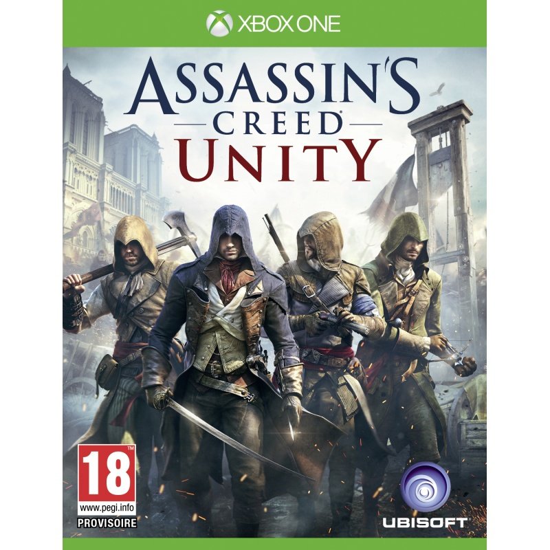 assassin creed unity cover jaquette xbox one