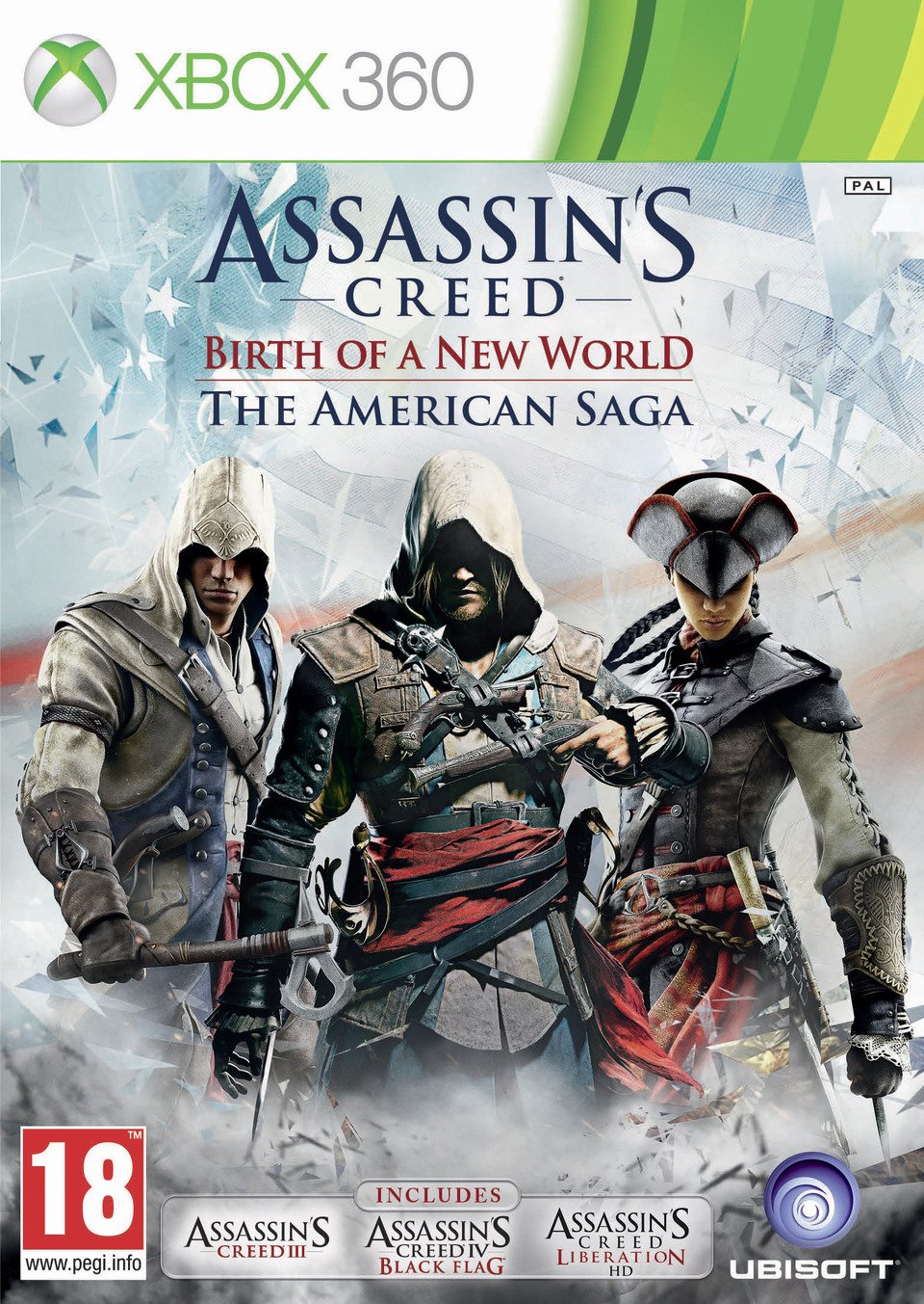 Assassin's Creed American Saga PEGI Xbox 360