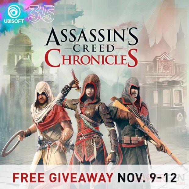 Assassin's Creed Chronicles 09 11 2021 gratuit