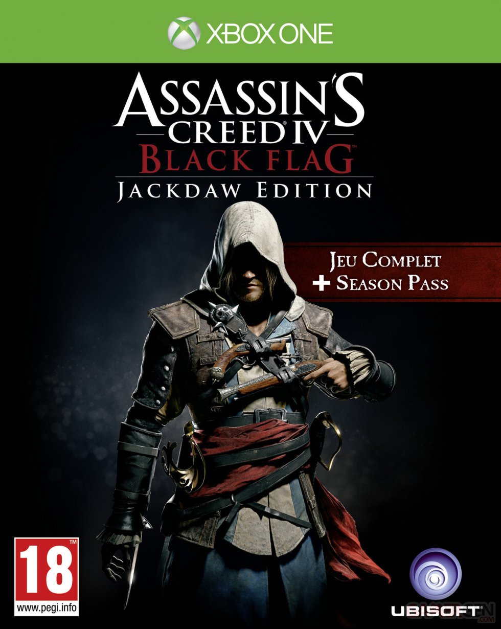 assassin's creed IV black Flag Jackdaw Edition Xbox One