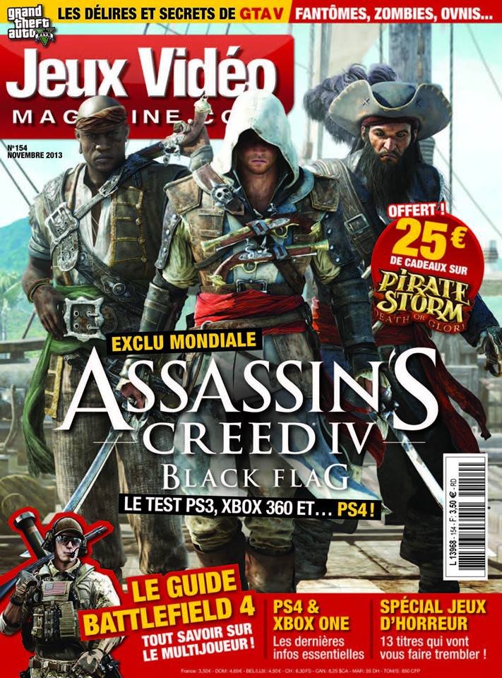 Assassin's Creed IV Black Flag jeux vide?o magazine