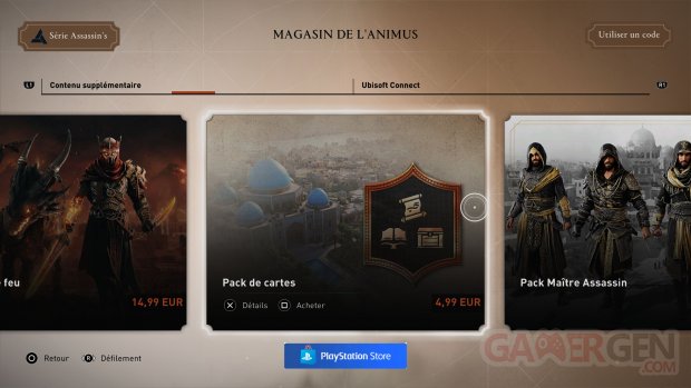 Assassin's Creed Mirage Pack de cartes 07 10 2023