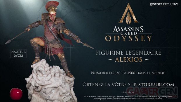 Assassin's Creed Odyssey figurine légendaire Alexios 12 06 2018