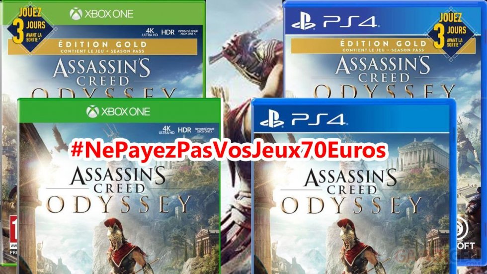 Assassin's Creed Odyssey NePayezPasVosJeux70Euros