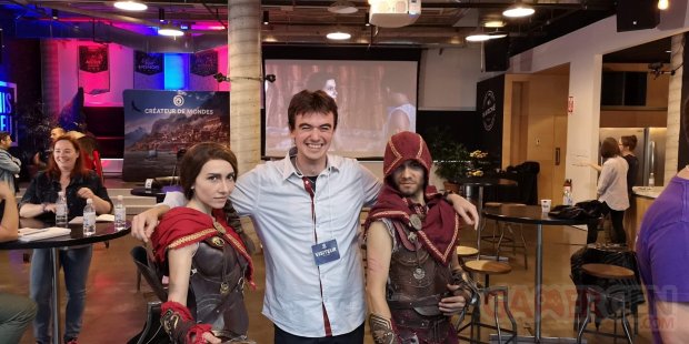 Assassin's Creed Odyssey Ubisoft Québec launch party press lvlop 04 09 10 2018