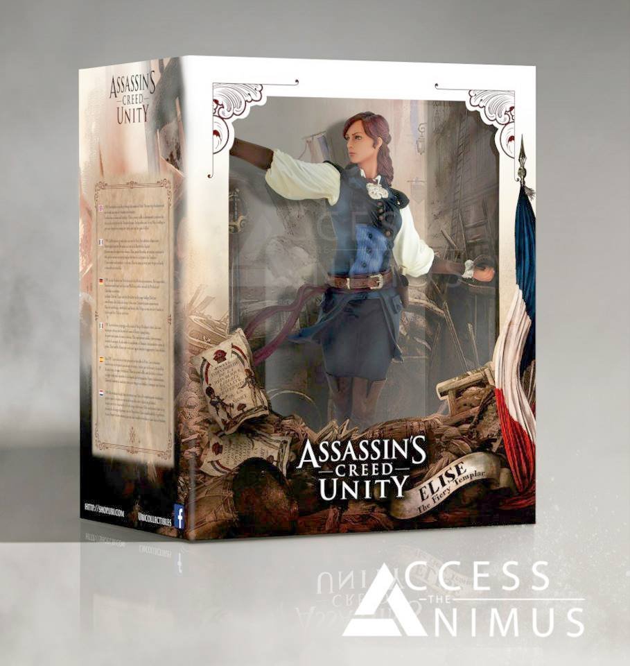 Assassin's Creed Unity Elise statue 1