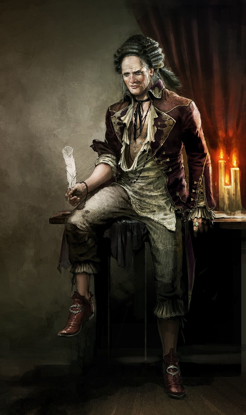 Assassin's Creed Unity - Marquis De Sade by Vince Rizzi on ArtStation.