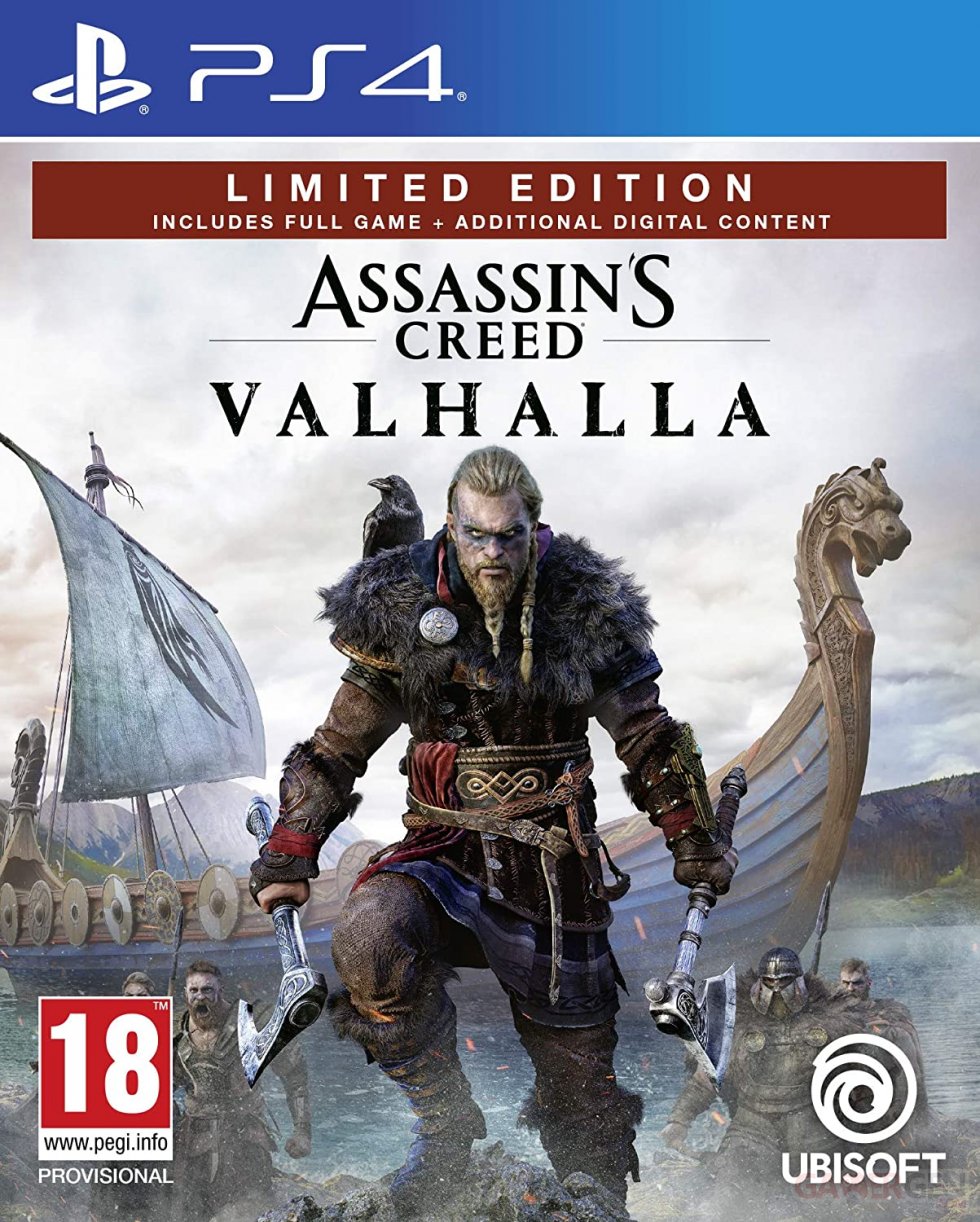 Assassin's-Creed-Valhalla-édition-limitée-Amazon-jaquette-PS4-01-05-2020