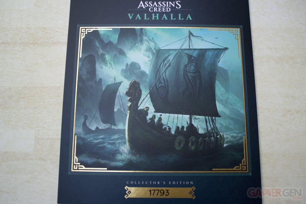 Assassin's Creed Valhalla Edition Collector déballage unboxing (22)