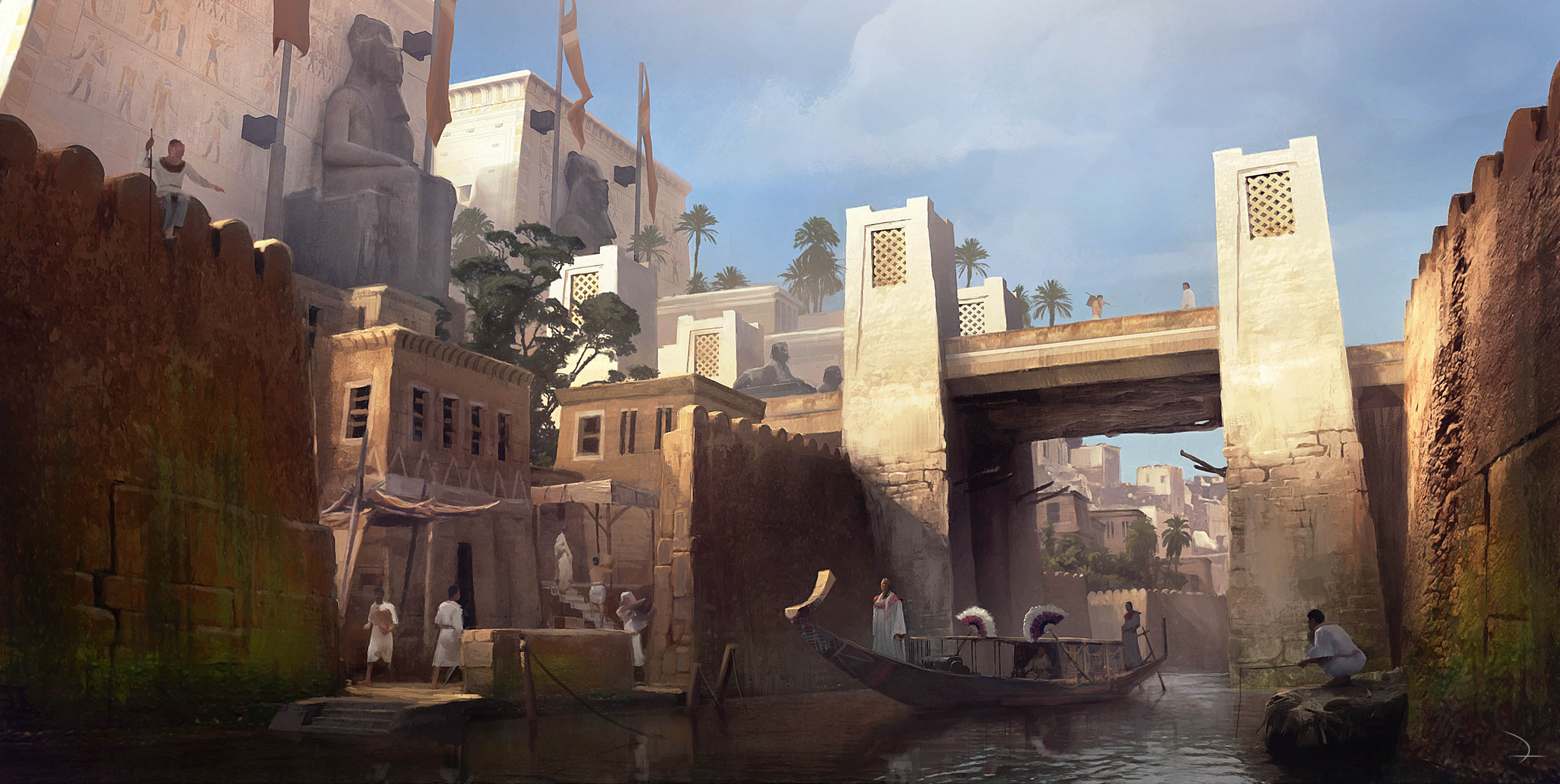 Gc 2017 Assassin S Creed Origins Artworks Somptueuses Images Avec