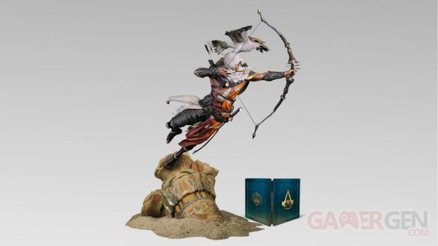 Assassins Creed Origins collector Dawn of the Creed édition légendaire statuette 09