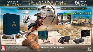 Assassins Creed Origins collector Dawn of the Creed édition légendaire