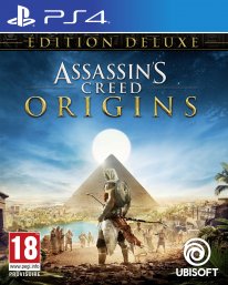 Assassins Creed Origins jaquette édition Deluxe PS4