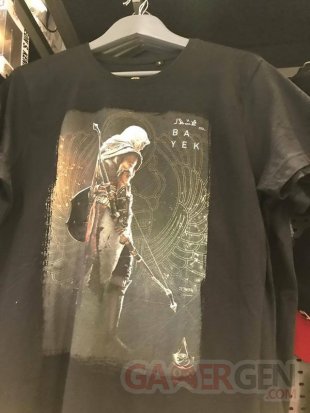 Assassins Creed Origins tee shirt héros Bayek 2 30 05 2017