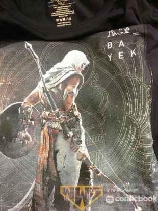 Assassins Creed Origins tee shirt héros Bayek 30 05 2017