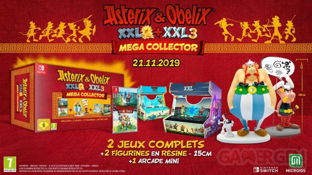 Astérix et Obélix XXL 3 Le Menhir de Cristal Mega Collector 14 10 2019.