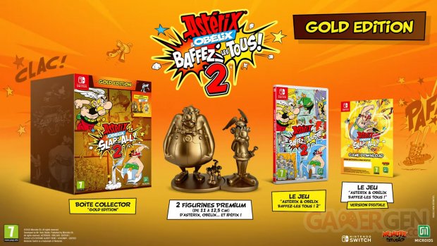 Astérix Obélix Baffez les Tous 2 Gold Edition 31 10 2023