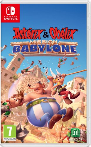 Astérix Obélix Mission Babylone jaquette Switch 29 07 2025