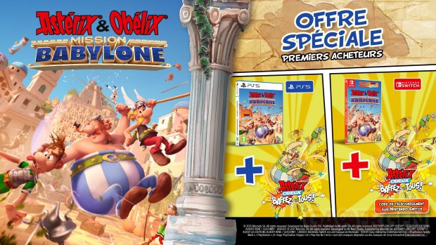 Astérix Obélix Mission Babylone offre premiers acheteurs physique 21 10 2025
