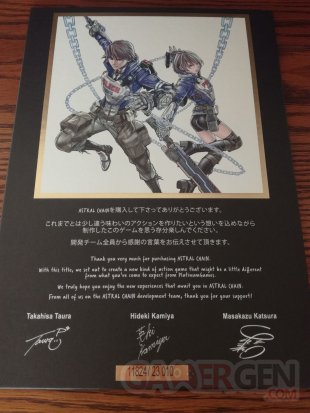 Astral Chain unboxing déballage collector 16 04 09 2019