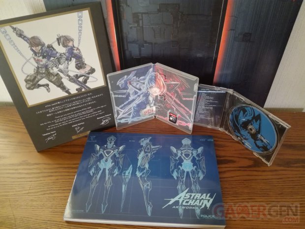 Astral Chain unboxing déballage collector 22 04 09 2019