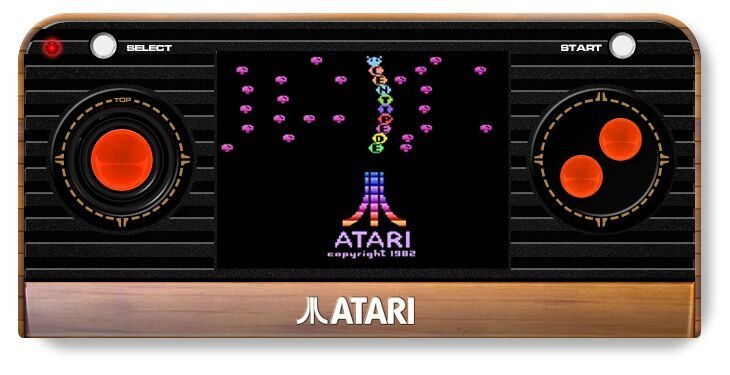 Atari 2600 portable joystick TV images (5)