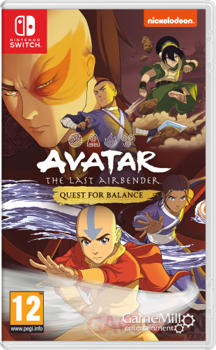 Avatar Le dernier maître de l'air la quête de l'équilibre the last airbender quest for Balance jaquette (5)