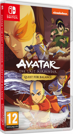 Avatar Le dernier maître de l'air la quête de l'équilibre the last airbender quest for Balance jaquette (6)