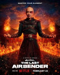 Avatar Le dernier maître de l'air Netflix live action affiche 05 28 01 2024