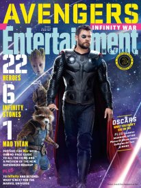 Avengers Infinity War Entertainment Weekly couverture 02 28 03 2018