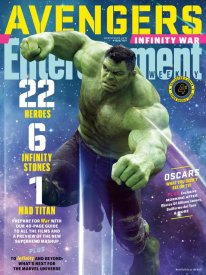 Avengers Infinity War Entertainment Weekly couverture 04 28 03 2018