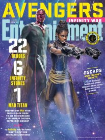 Avengers Infinity War Entertainment Weekly couverture 06 28 03 2018