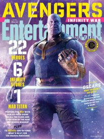 Avengers Infinity War Entertainment Weekly couverture 08 28 03 2018