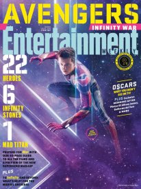 Avengers Infinity War Entertainment Weekly couverture 09 28 03 2018
