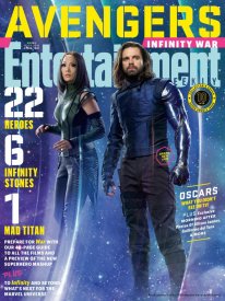 Avengers Infinity War Entertainment Weekly couverture 10 28 03 2018