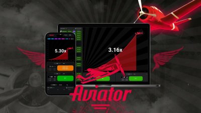 Interface de jeu Aviator montrant la courbe de la côte en hausse et les boutons de pari