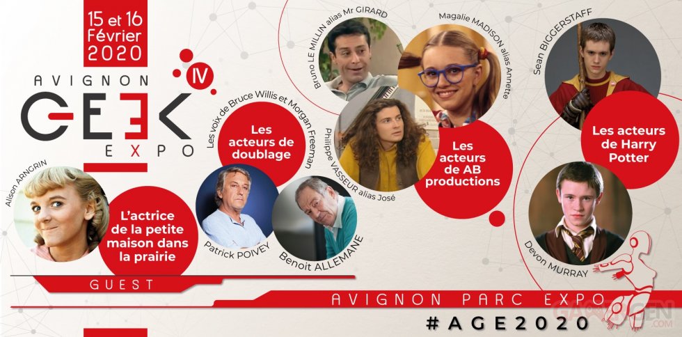 Avignon Geek Expo Guests