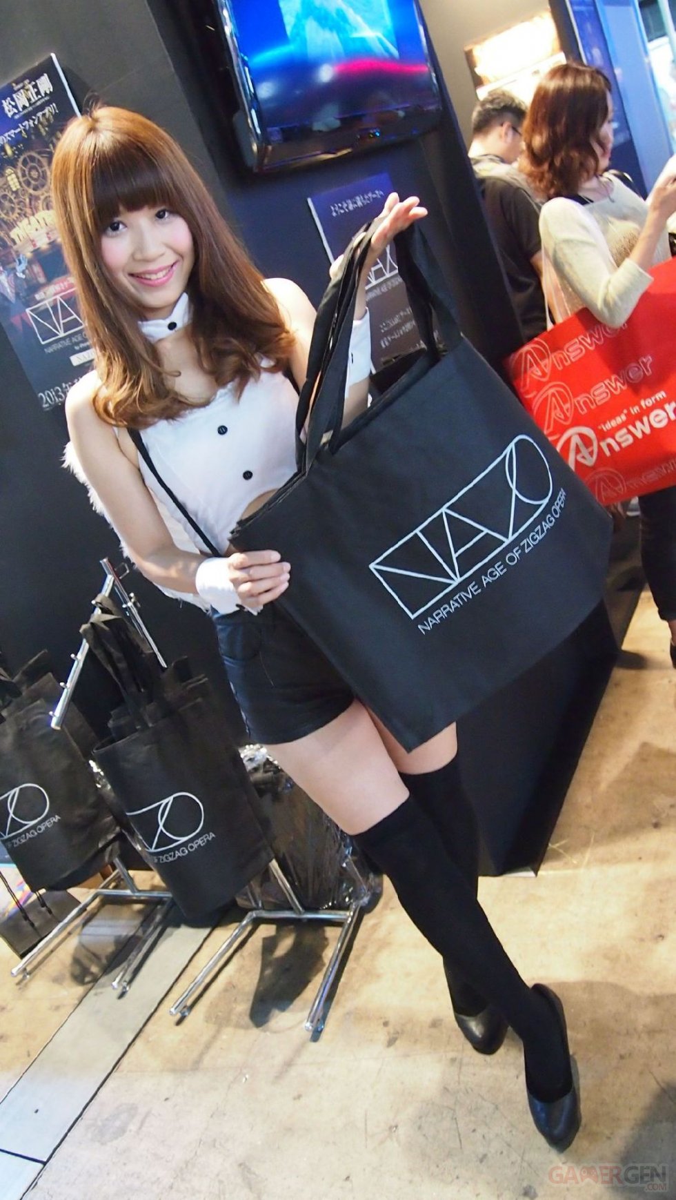 Babes mobiles smartphones tablette jeux independants TGS 2013 Tokyo Game Show 22.09 (39)