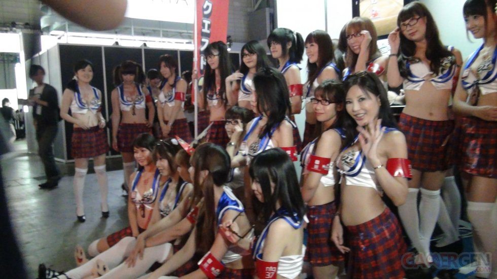 Babes mobiles smartphones tablette jeux independants TGS 2013 Tokyo Game Show 22.09 (4)
