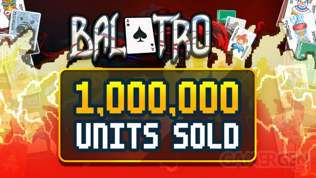 Balatro 1 million ventes