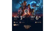 Baldur's Gate 3 Date sortie PC PS5