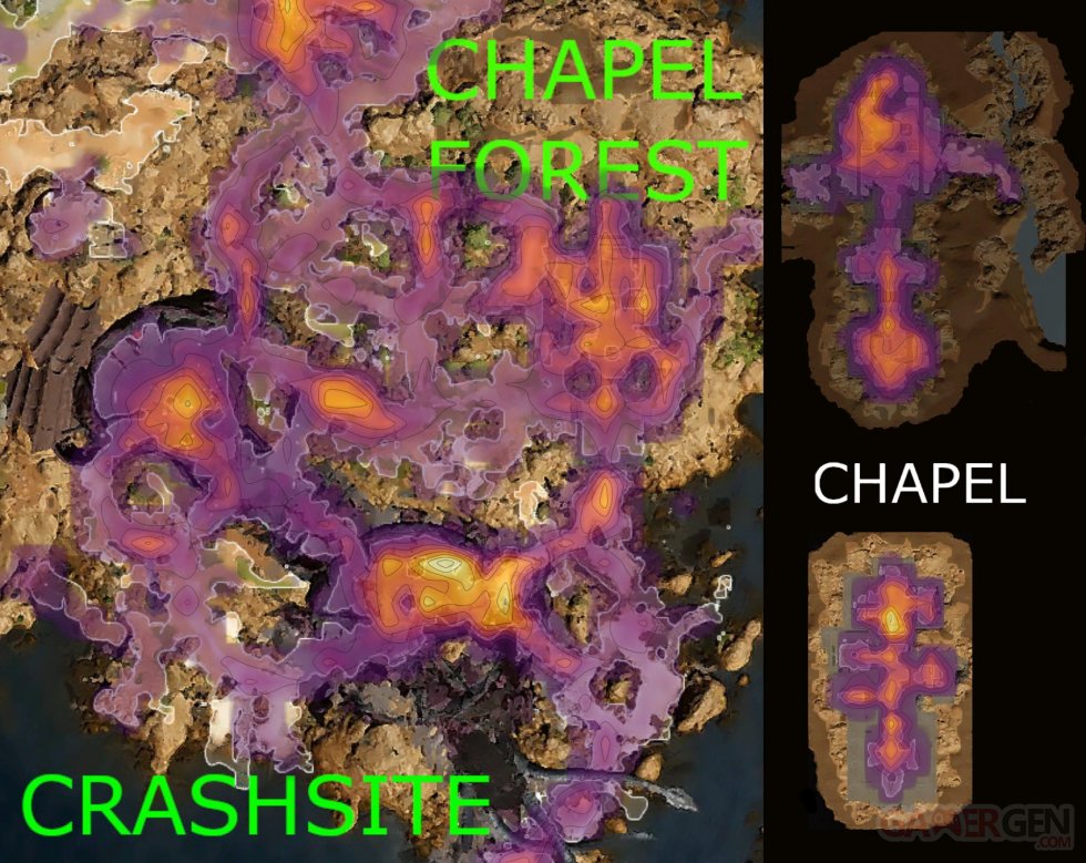 Baldur's Gate 3 Heatmap