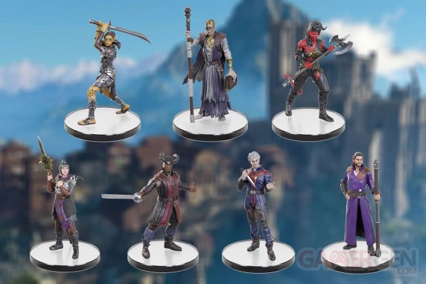 Baldur's Gate 3 WizKids figurines promo