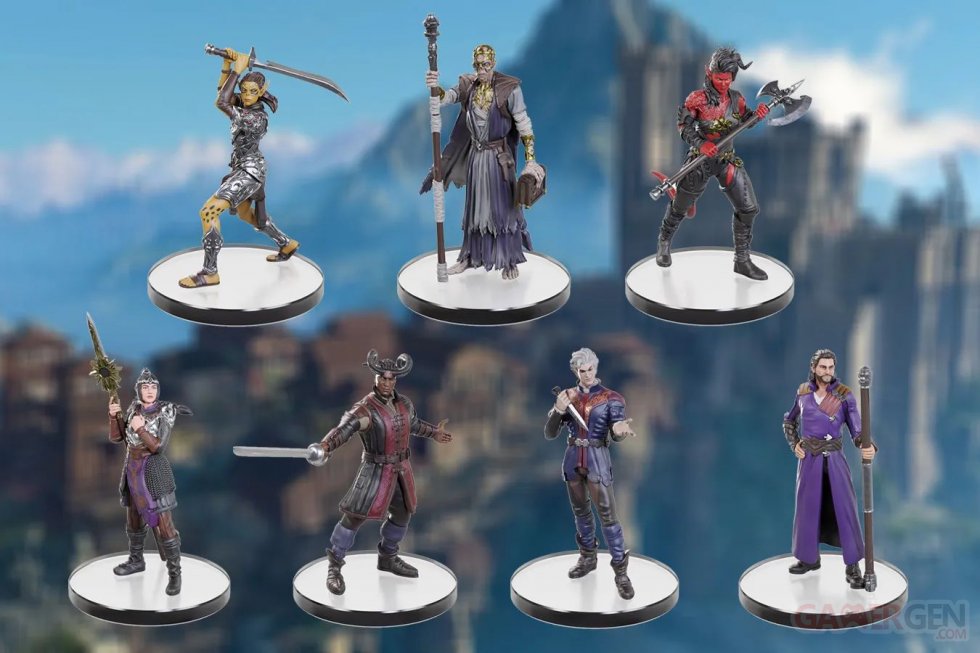 Baldur's Gate 3 WizKids figurines promo