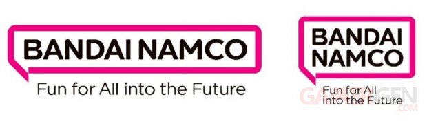 Bandai Namco nouveau logo 2022 slogan