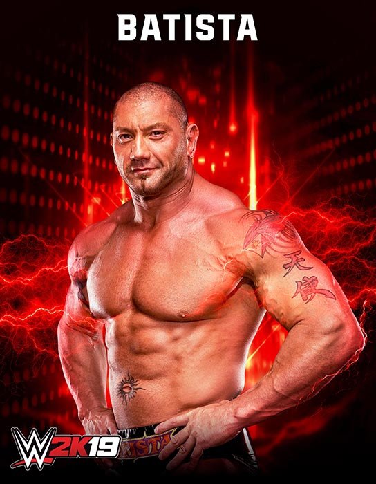 Résultat de recherche d'images pour "wwe 2k19 batista"