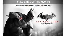 Batman Arkham City Lockdown gratuit jeu ios