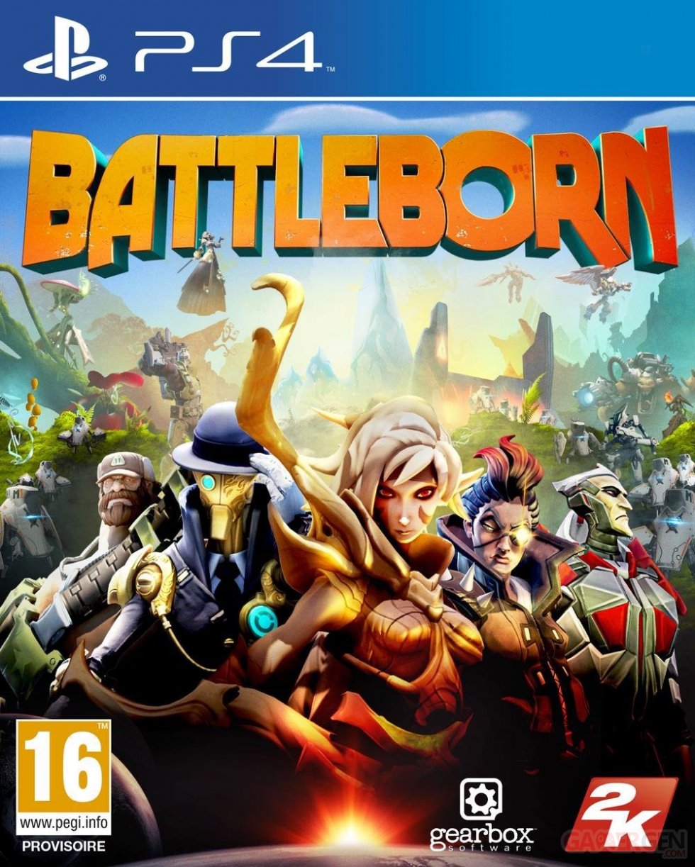 battleborn jaquette PS4